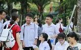Thí sinh rạng rỡ sau 60 phút thi Ngoại ngữ